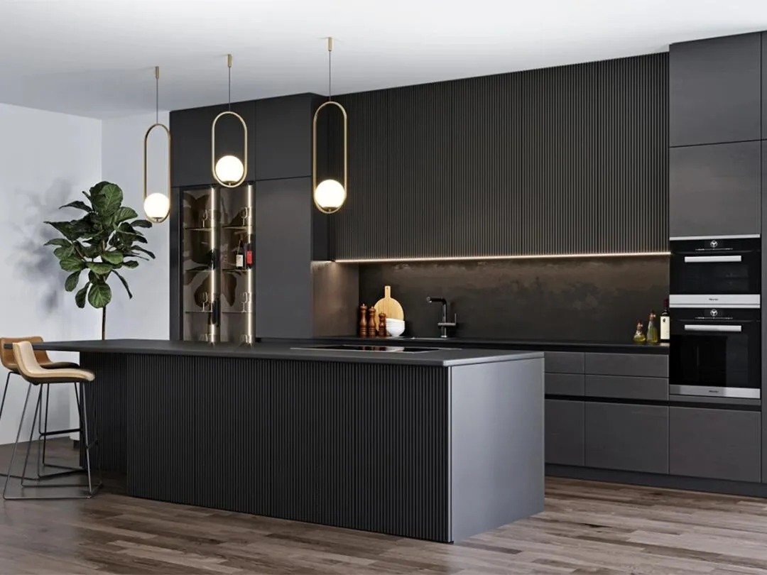 Elegant-kitchen-with-textured