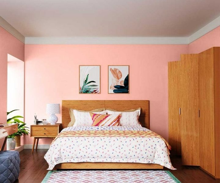 Two Colour Combination For Bedroom Walls